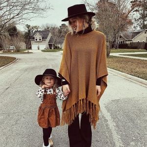 Mustard / Tan Poncho